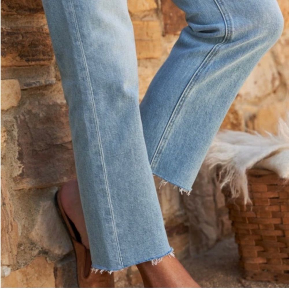 Frank & Eileen The Monaghan Jeans Light Denim Wash size 28 - Picture 6 of 13